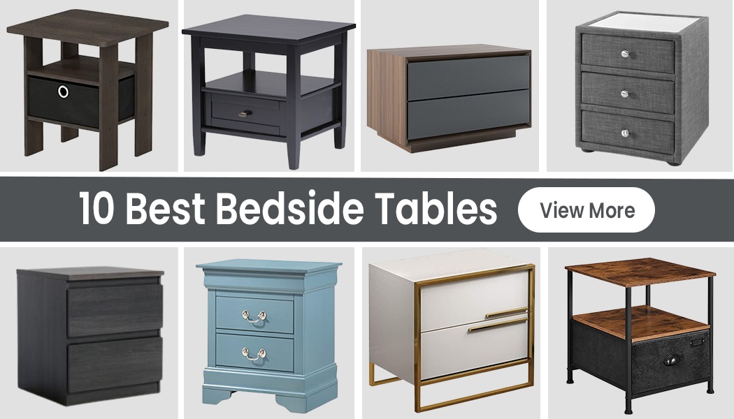 10 Modern Bedside Tables For Adding Plenty Of Storage In Your Room